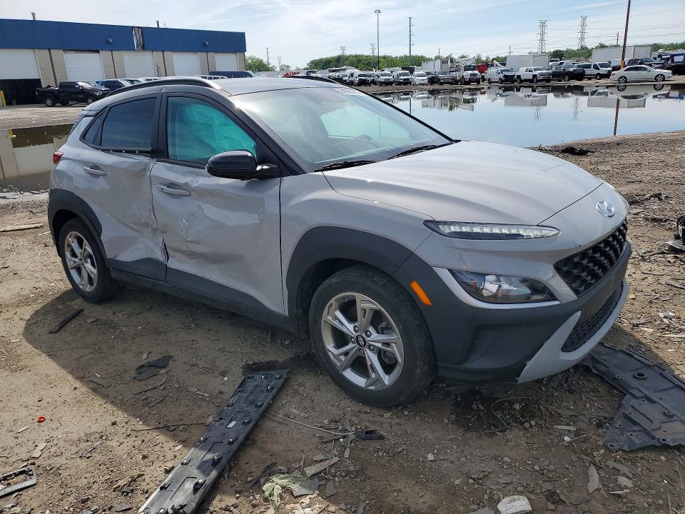 2022 Hyundai Kona VIN KM8K6CAB8NU914906 COPART salvage auction — SIDE, Mi - Scrap Certificate Of Title, sold $4,550 on 2026-07-17 (photo 4)