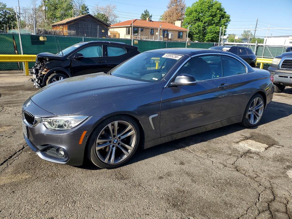 2014 BMW 4er VIN WBA3T1C55EPS98512 COPART salvage auction — UNDERCARRIAGE, Co - Public - Salvage Title, sold $6,400 on 2026-07-28 (photo 1)