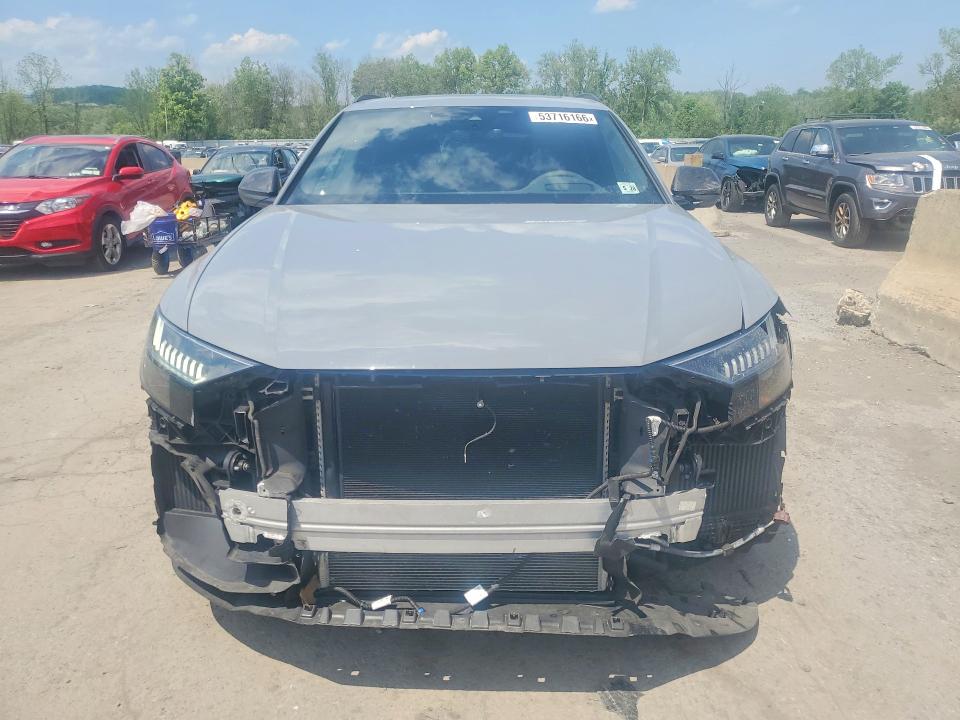 2023 Audi Rs q8 VIN WU1ARBF15PD025505 COPART salvage auction — FRONT END, Ny - Mv-907A Salvage Certificate, sold $60,500 on 2026-07-07 (photo 5)