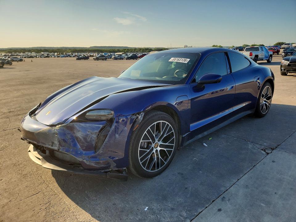 2022 Porsche VIN WP0AA2Y16NSA13134 COPART salvage auction — FRONT END, Tx - Salvage Vehicle Title, sold $4,250 on 2026-07-23 (photo 1)