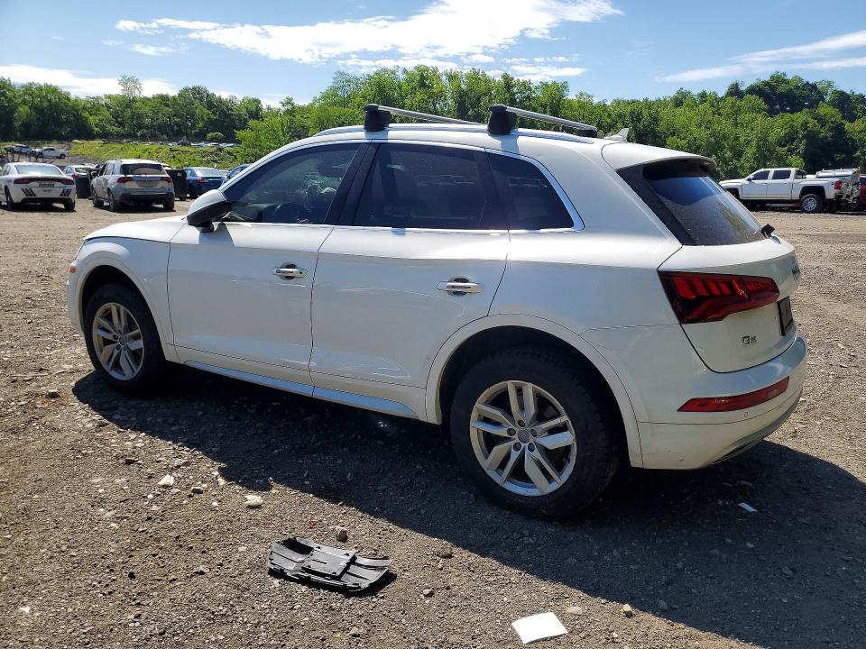 2020 Audi Q5 VIN WA1ANAFY2L2041807 COPART salvage auction — FRONT END, NY - MV-907A SALVAGE CERTIFICATE, sold $5,500 on 2026-07-02 (photo 2)
