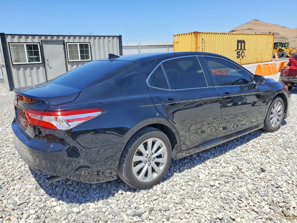 2018 Toyota Camry VIN JTNB11HK9J3000396 COPART salvage auction — REAR END, Nv - Salvage Title, sold $7,700 on 2026-07-06 (photo 3)