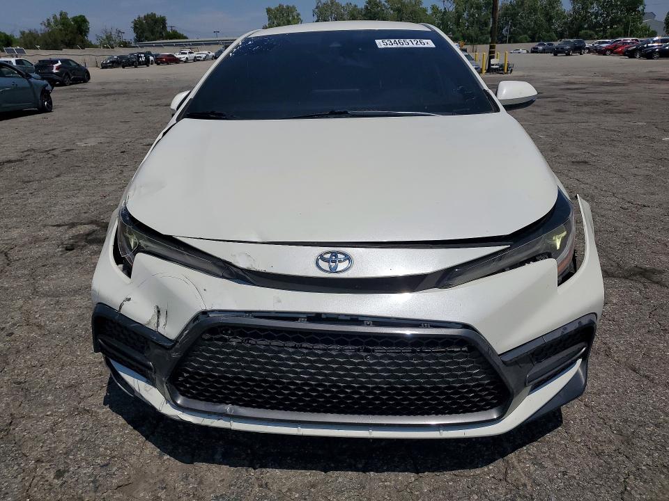 2020 Toyota Corolla VIN JTDS4RCE1LJ034519 COPART salvage auction — FRONT END, Ca - Salvage Certificate, sold $4,050 on 2026-07-02 (photo 5)