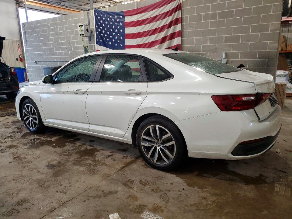 2025 Volkswagen Jetta VIN 3VW7X7BU6SM037456 COPART salvage auction — HAIL, Mo - Salvage Certificate Of Title, sold $9,100 on 2026-07-28 (photo 2)