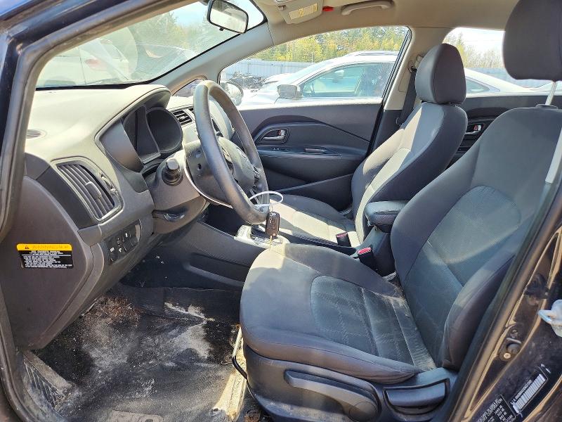 2013 Kia Rio VIN KNADM4A35D6127283 COPART salvage auction — REAR END, On - Permit Salvage, sold $425 on 2026-07-07 (photo 7)