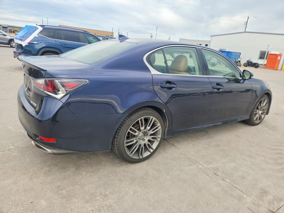 2018 Lexus Gs VIN JTHBA1BL6JA007919 COPART salvage auction — HAIL, Tx - Certificate Of Title, sold $1,200 on 2026-07-23 (photo 3)