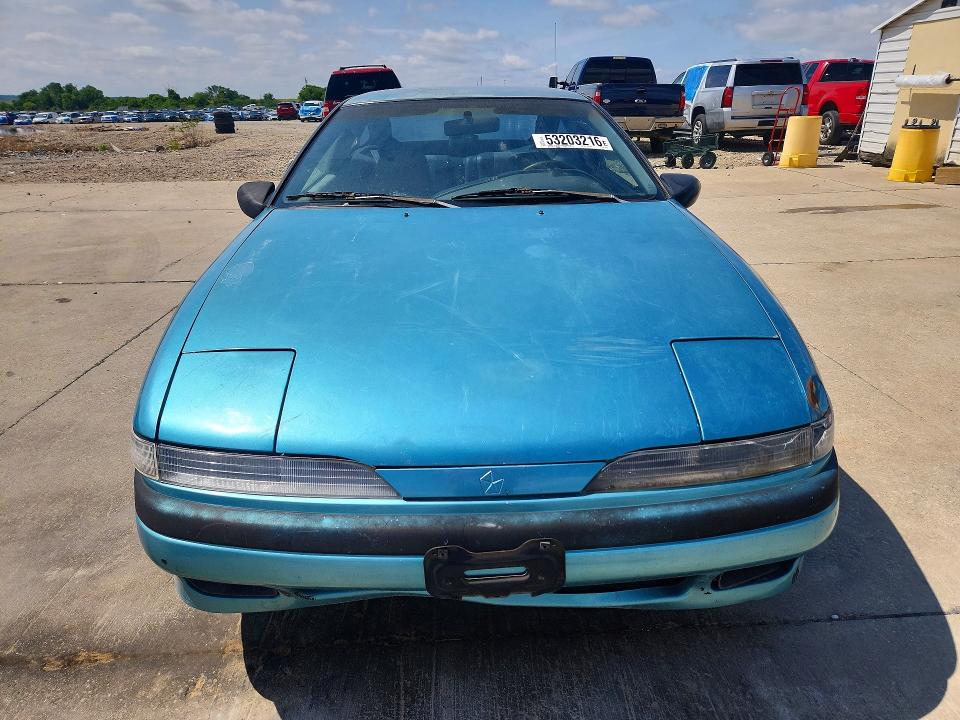 1991 Plymouth Laser VIN 4P3CS34T0ME146886 COPART salvage auction — REAR END, Tx - Certificate Of Title, sold $175 on 2026-07-02 (photo 5)