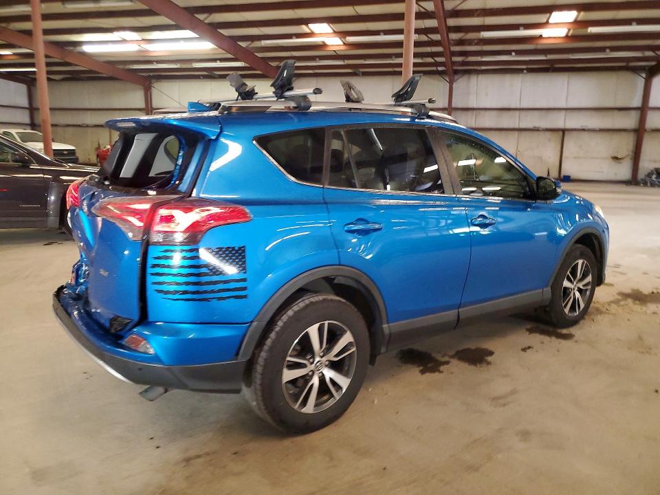 2018 Toyota VIN JTMWFREV9JJ750445 COPART salvage auction — REAR END, Nc - Salvage Certificate Of Title, sold $3,150 on 2026-07-24 (photo 3)
