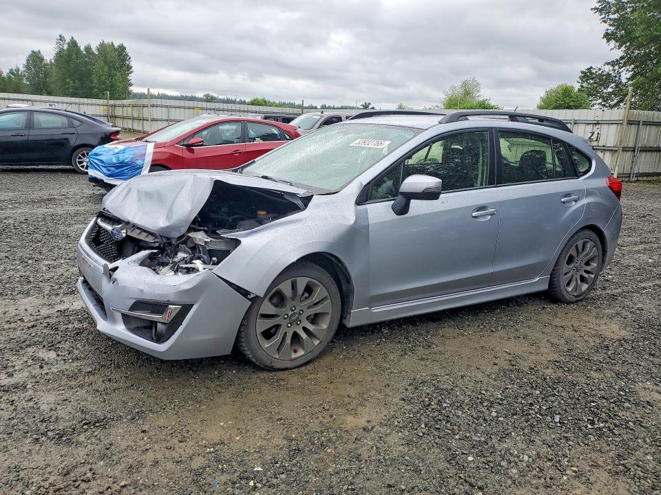 2016 Subaru Impreza VIN JF1GPAP62G8253736 COPART salvage auction — FRONT END, Wa - Bill Of Sale, sold $2,700 on 2026-07-20 (photo 1)