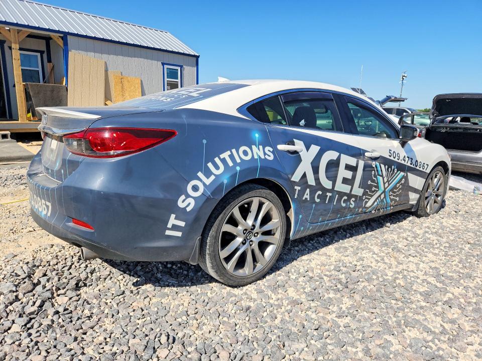 2015 Mazda 6 VIN JM1GJ1W58F1214175 COPART salvage auction — HAIL, Mo - Salvage Certificate Of Title, sold $2,300 on 2026-07-08 (photo 3)