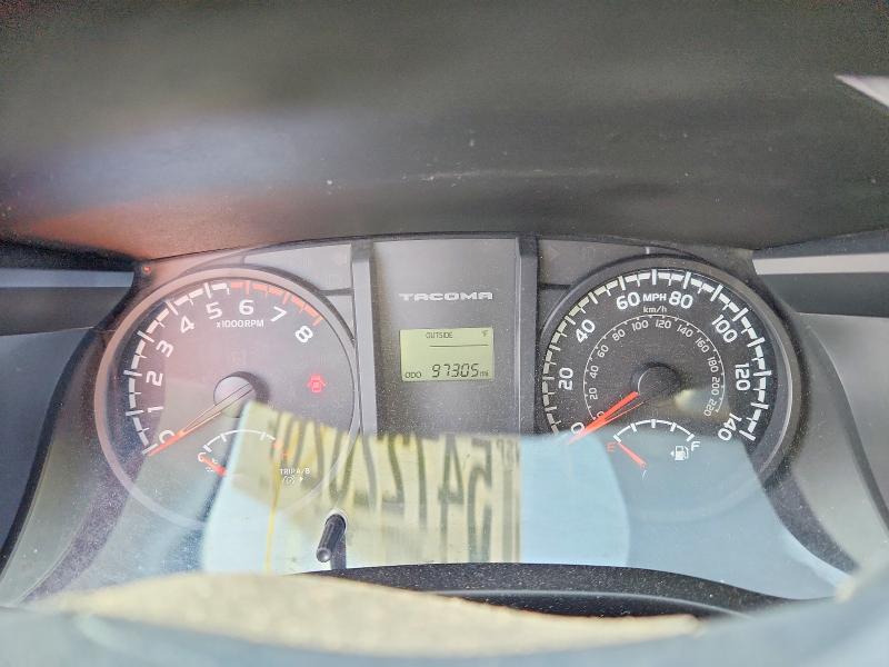 2017 Toyota Tacoma VIN 5TFRX5GN7HX081857 COPART salvage auction — FRONT END, Ca - Salvage Certificate, sold $5,600 on 2026-07-28 (photo 9)