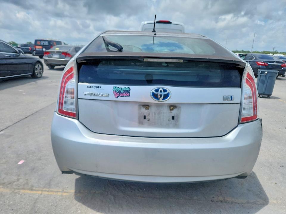 2013 Toyota Prius VIN JTDKN3DU7D1628999 COPART salvage auction — ALL OVER, La - Cert Of Title-Salvage, sold $1,750 on 2026-07-08 (photo 6)