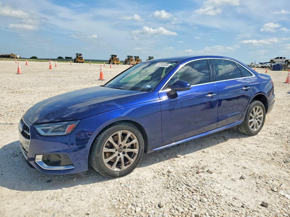 2022 Audi VIN WAUABAF49NA004853 COPART salvage auction — UNDERCARRIAGE, Tx - Salvage Vehicle Title, sold $9,299 on 2026-07-23 (photo 1)