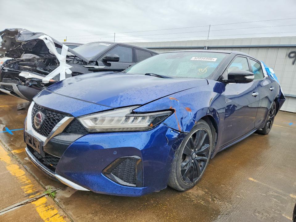 2020 Nissan Maxima VIN 1N4AA6DV6LC363633 COPART salvage auction — REAR END, Tx - Salvage Vehicle Title, sold $2,250 on 2026-07-09 (photo 1)