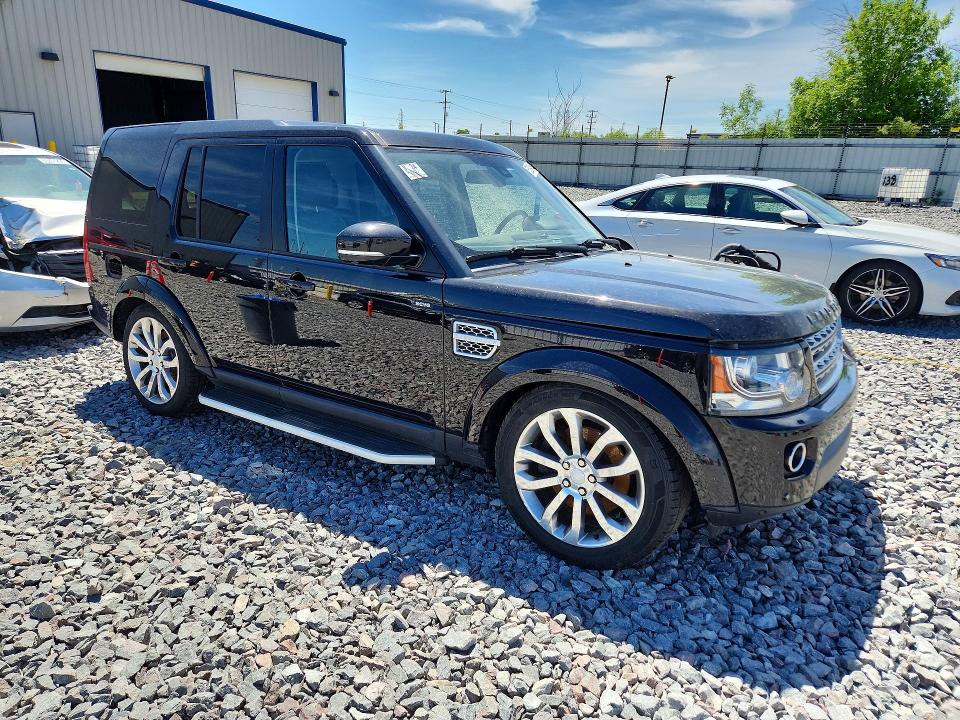 2016 Land rover Lr4 VIN SALAK2V63GA800117 COPART salvage auction — FRONT END, Wi - Certificate Of Title (P), sold $3,500 on 2026-07-20 (photo 4)