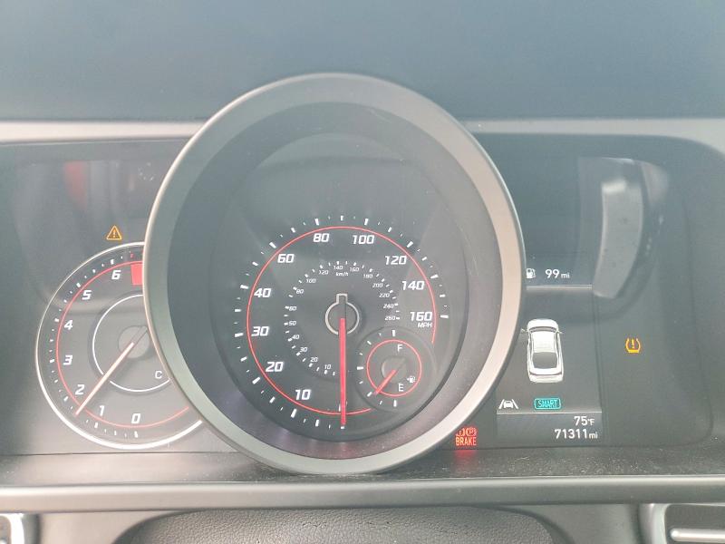 2021 Hyundai Elantra VIN KMHLM4AG5MU193230 COPART salvage auction — VANDALISM, Tx - Salvage Vehicle Title, sold $3,050 on 2026-07-30 (photo 9)