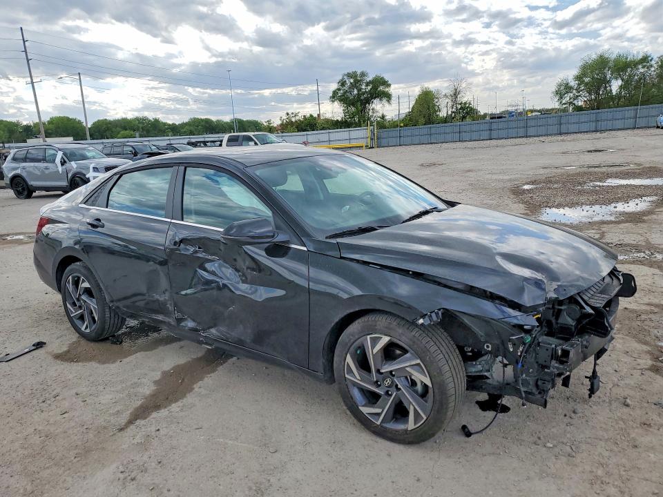 2025 Hyundai VIN KMHLN4DJ9SU175931 COPART salvage auction — FRONT END, Ia - Cert Of Title-Salvage Title, sold $4,800 on 2026-07-10 (photo 4)