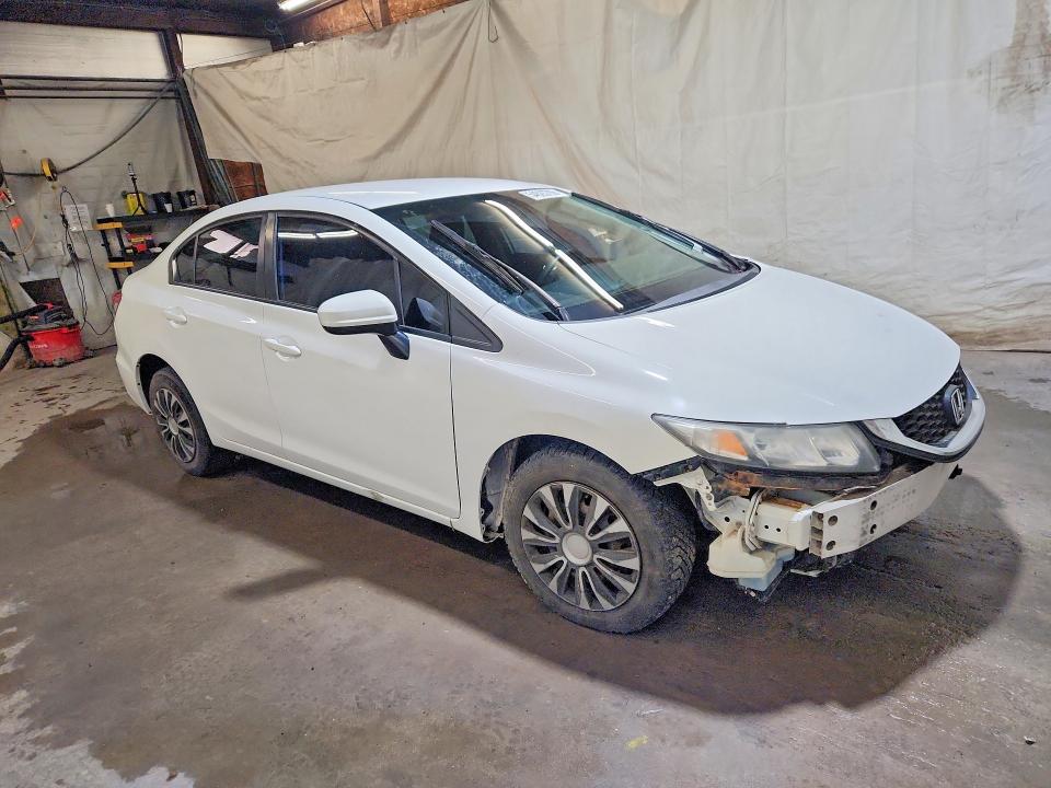 2015 Honda Civic VIN 19XFB2F5XFE101615 COPART salvage auction — FRONT END, Pa - Certificate Of Salvage, sold $175 on 2026-07-23 (photo 4)