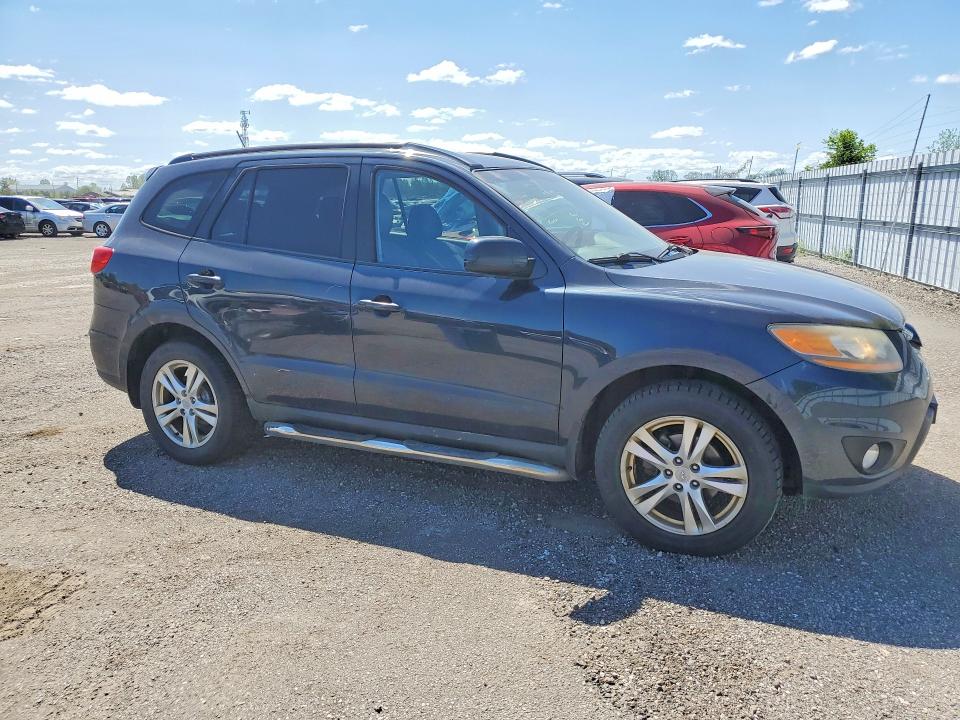 2011 Hyundai Santa fe VIN 5XYZGDAG8BG022959 COPART salvage auction — REAR END, On - Permit No Brand - Unfit, sold $725 on 2026-07-07 (photo 4)