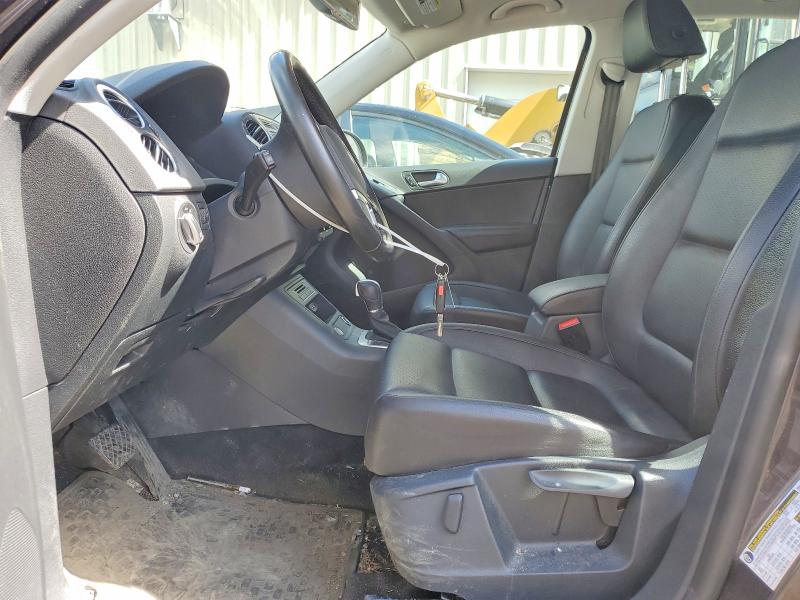 2016 Volkswagen Tiguan VIN WVGBV7AX5GW592805 COPART salvage auction — FRONT END, Wv - Salvage Certificate, sold $2,900 on 2026-07-27 (photo 7)