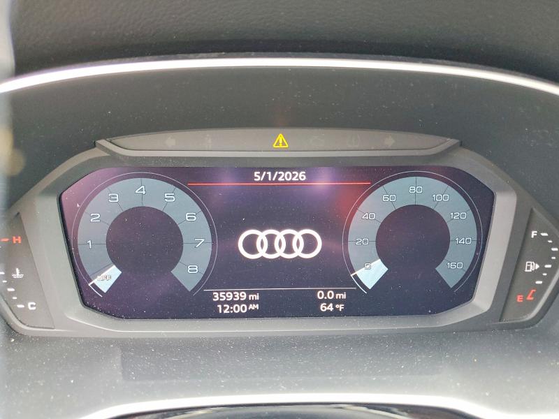 2025 Audi Q3 VIN WA1DECF34S1011760 COPART salvage auction — FRONT END, Fl - Cert Of Title Slvg Rebuildable (P), sold $12,900 on 2026-07-27 (photo 9)