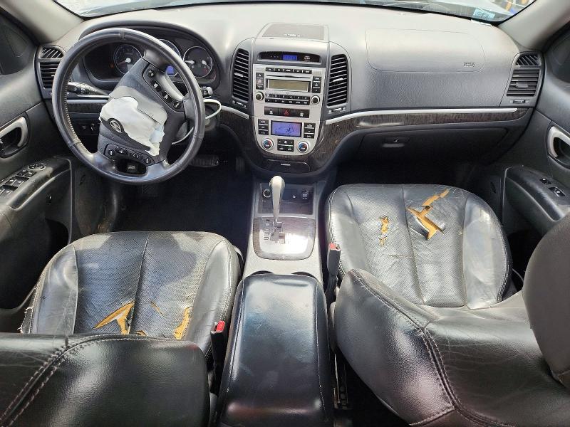 2008 Hyundai Santa fe VIN 5NMSH13E98H144558 COPART salvage auction — FRONT END, Ga - Cert Of Title-Salvage, sold $425 on 2026-07-09 (photo 8)