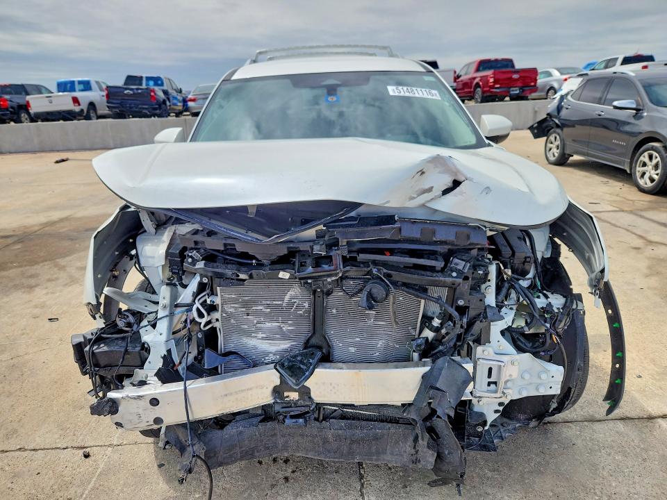 2024 Nissan Pathfinder VIN 5N1DR3CA0RC211347 COPART salvage auction — FRONT END, Tx - Salvage Vehicle Title, sold $3,800 on 2026-07-02 (photo 5)