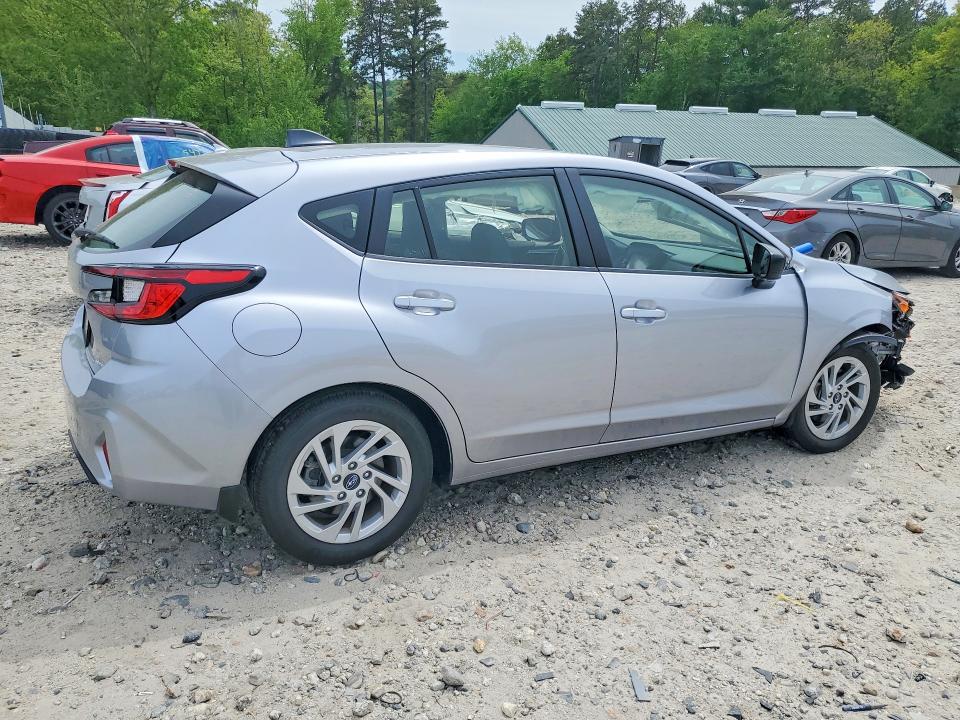 2024 Subaru Impreza VIN JF1GUABC3R8861905 COPART salvage auction — FRONT END, Ma - Cert Of Title-Salvage, sold $3,550 on 2026-07-08 (photo 3)