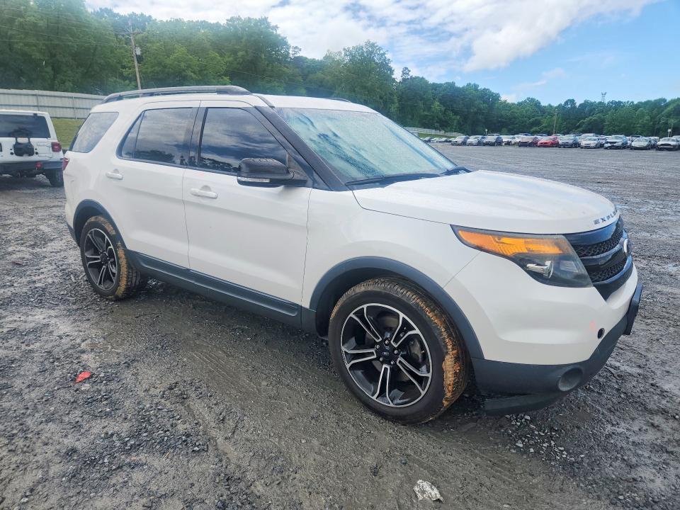 2015 Ford Explorer sport trac VIN 1FM5K8GT8FGA62045 COPART salvage auction — FRONT END, NC - SALVAGE CERTIFICATE OF TITLE, sold $1,200 on 2026-07-08 (photo 4)