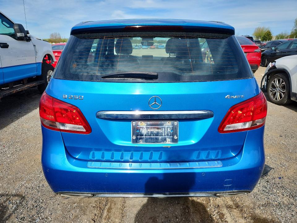 2015 Mercedes-benz B-klasse VIN WDDMH4GB5FJ332582 COPART salvage auction — UNDERCARRIAGE, On - Permit No Brand - Unfit, sold $200 on 2026-07-28 (photo 6)
