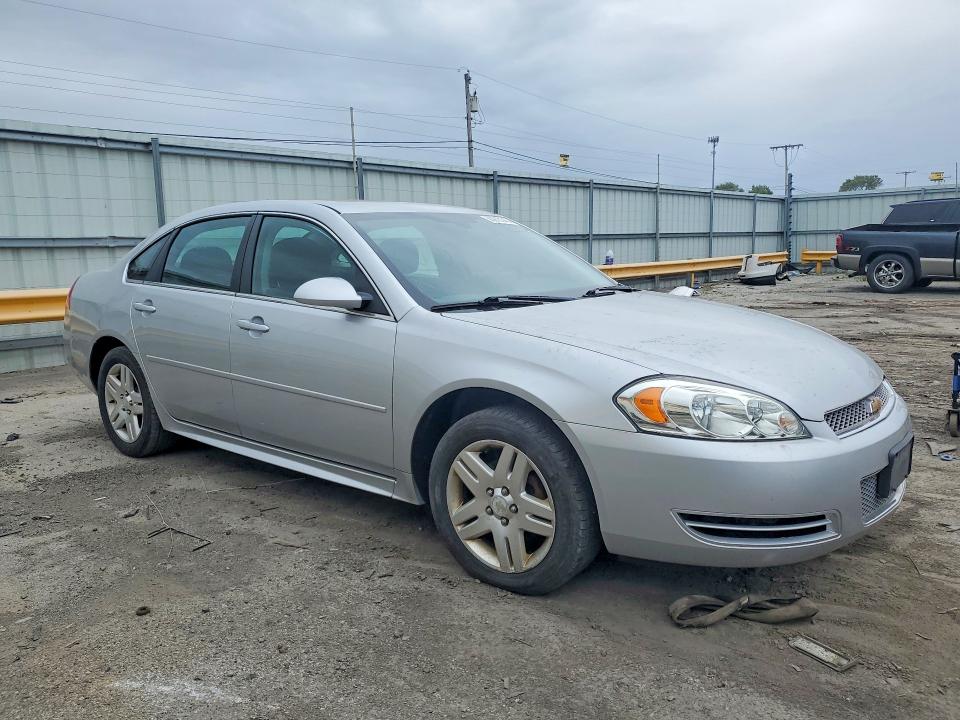 2014 Chevrolet Impala VIN 2G1WB5E36E1113038 COPART salvage auction — FRONT END, Wi - Certificate Of Title, sold $375 on 2026-07-09 (photo 4)