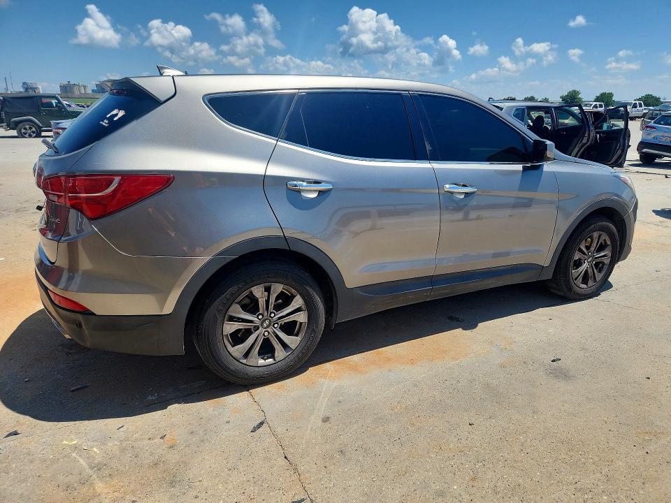 2015 Hyundai Santa fe VIN 5XYZT3LB7FG258855 COPART salvage auction — SIDE, La - Cert Of Title-Salvage, sold $1,350 on 2026-07-29 (photo 3)