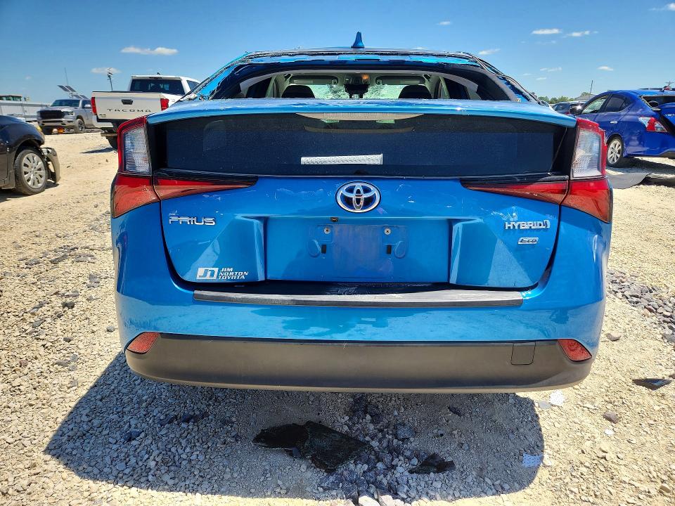 2022 Toyota VIN JTDKAMFU7N3186620 COPART salvage auction — HAIL, Mo - Salvage Certificate Of Title, sold $3,750 on 2026-07-06 (photo 6)
