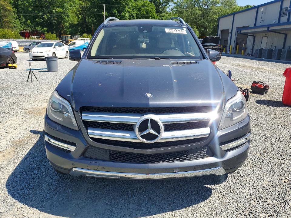 2013 Mercedes-benz Gl-klasse VIN 4JGDF7CEXDA153691 COPART salvage auction — SIDE, Nc - Salvage Certificate Of Title, sold $1,800 on 2026-07-02 (photo 5)