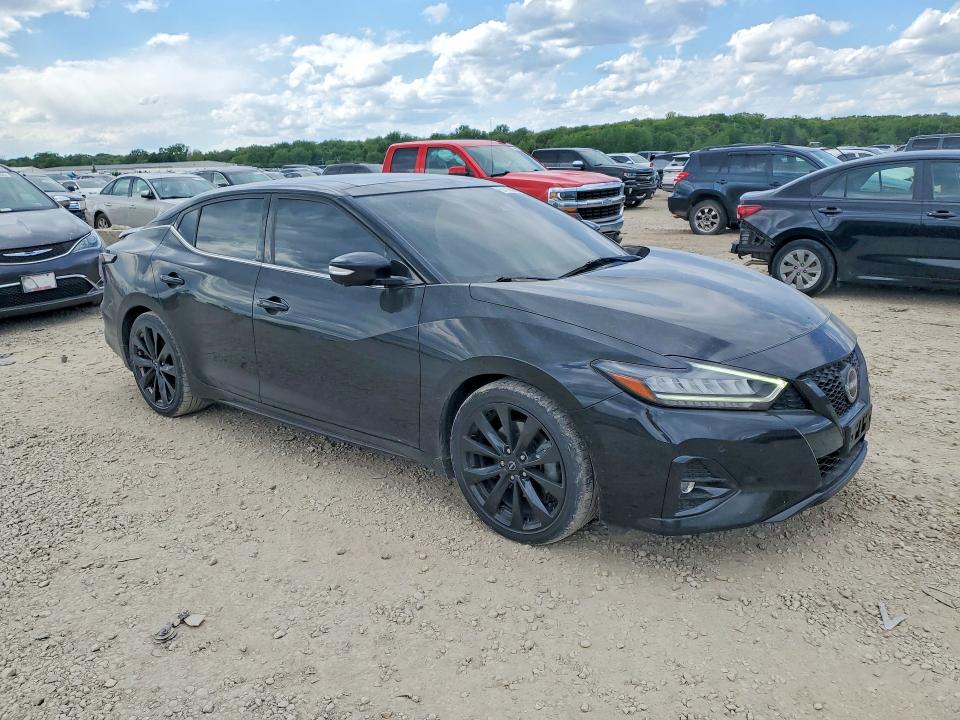 2023 Nissan Maxima VIN 1N4AA6EV1PC504970 COPART salvage auction — HAIL, Ks - Cert Of Title-Salvage, sold $12,100 on 2026-07-09 (photo 4)