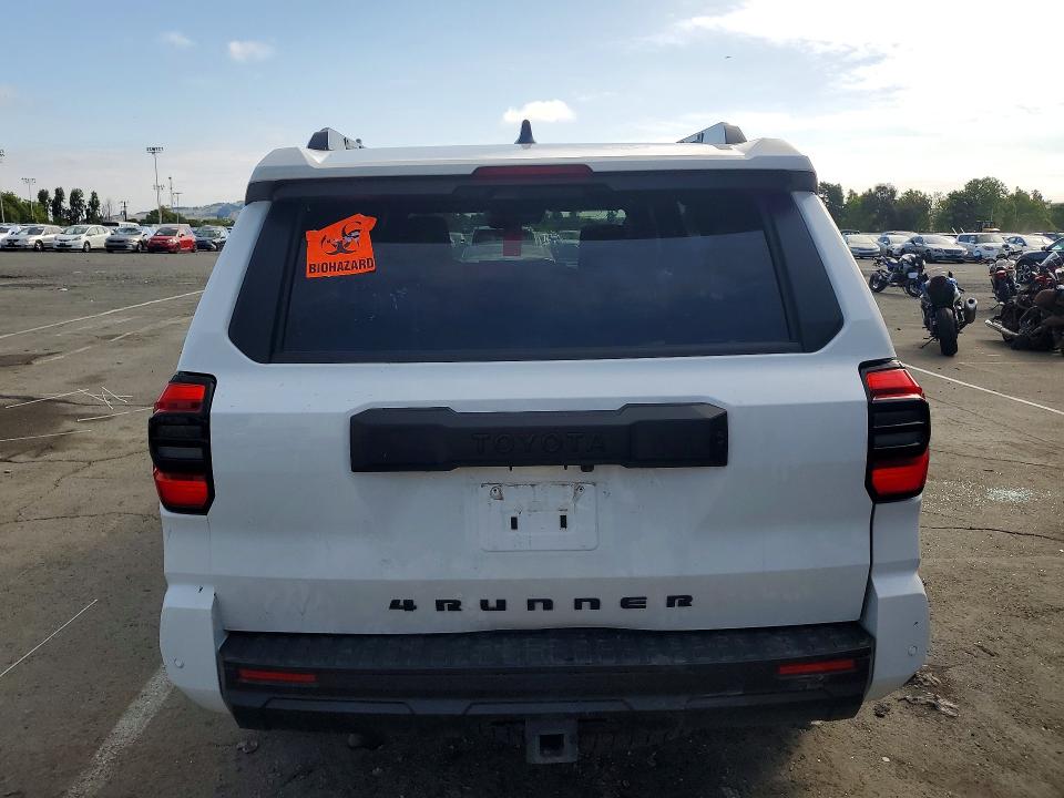 2025 Toyota 4runner VIN JTEVA5BR7S5009596 COPART salvage auction — UNDERCARRIAGE, Ca - Salvage Certificate, sold $300 on 2026-07-31 (photo 6)
