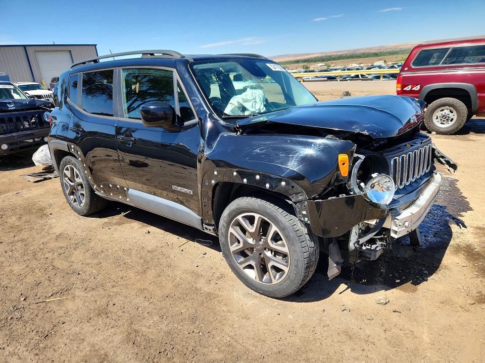 2016 Jeep Renegade VIN ZACCJABT4GPD50145 COPART salvage auction — FRONT END, NM - CERT OF TITLE-SALVAGE, sold $600 on 2026-08-06 (photo 4)