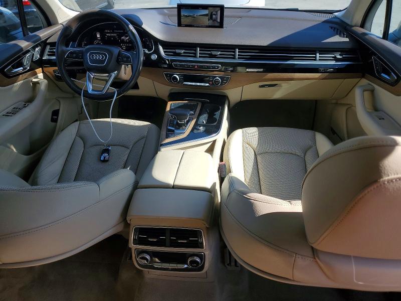 2017 Audi Q7 VIN WA1LAAF77HD008647 COPART salvage auction — REAR END, Ca - Dis/Dlr/Exp Only Clean Title, sold $7,500 on 2026-07-08 (photo 8)