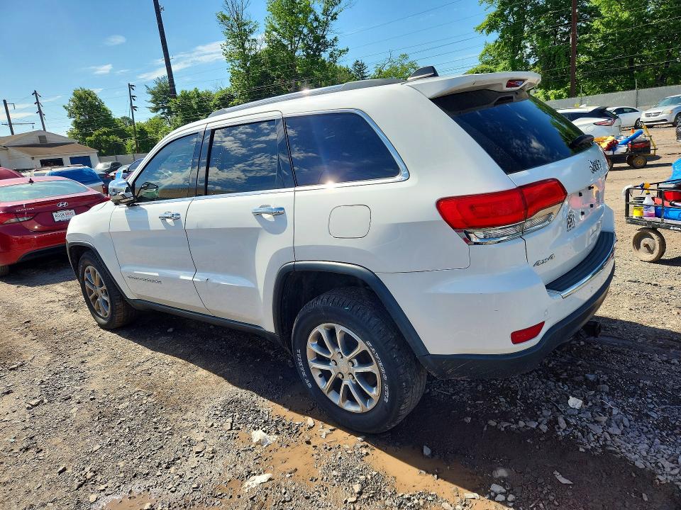 2016 Jeep VIN 1C4RJFBG6GC317887 COPART salvage auction — SIDE, Pa - Cert Of Title, sold $3,500 on 2026-07-19 (photo 2)