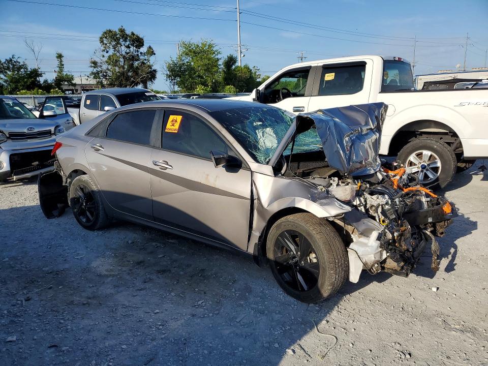 2023 Hyundai VIN KMHLM4AJ8PU069985 COPART salvage auction — FRONT END, Fl - Certificate Of Destruction, sold $850 on 2026-07-07 (photo 4)