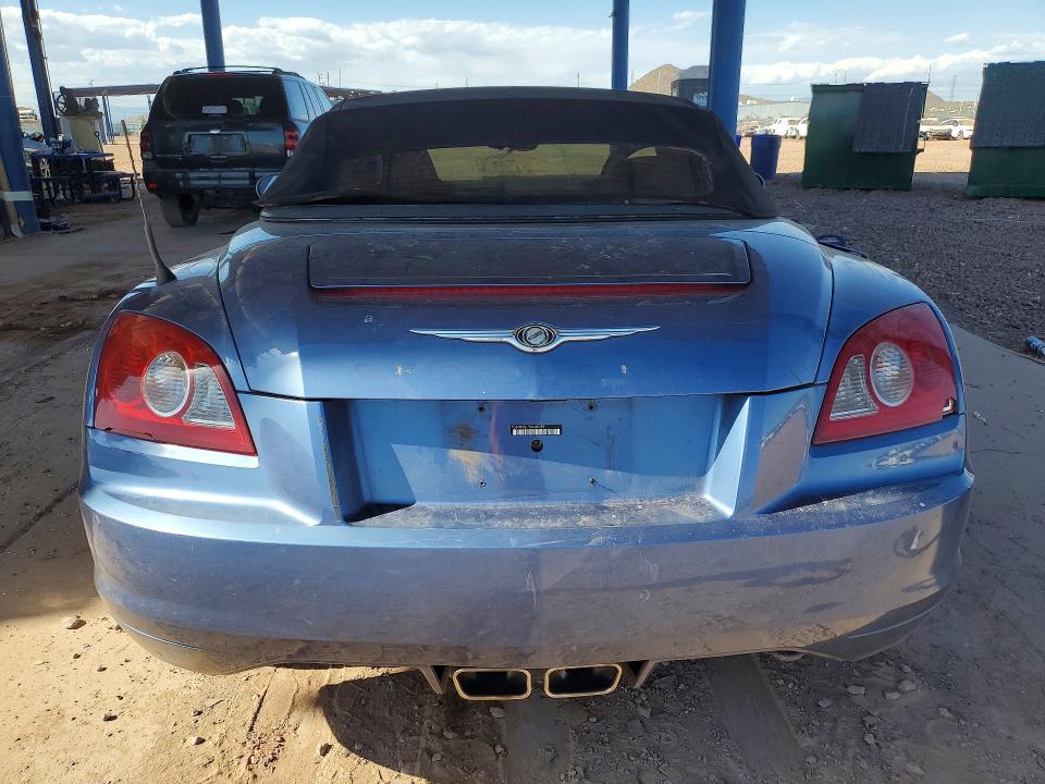 2005 Chrysler Crossfire VIN 1C3AN65L75X045399 COPART salvage auction — FRONT END, Az - Cert Of Title - Salvage, sold $825 on 2026-07-02 (photo 6)