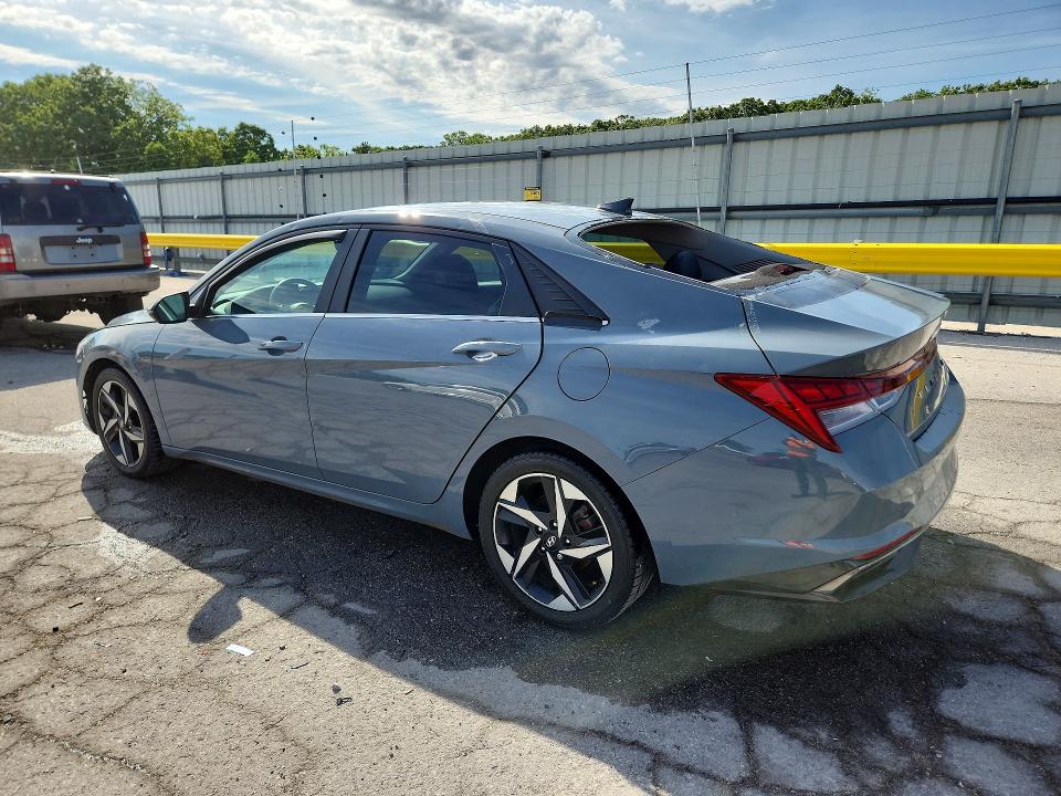 2021 Hyundai VIN KMHLP4AGXMU170940 COPART salvage auction — HAIL, Mo - Certificate Of Title, sold $2,100 on 2026-07-21 (photo 2)