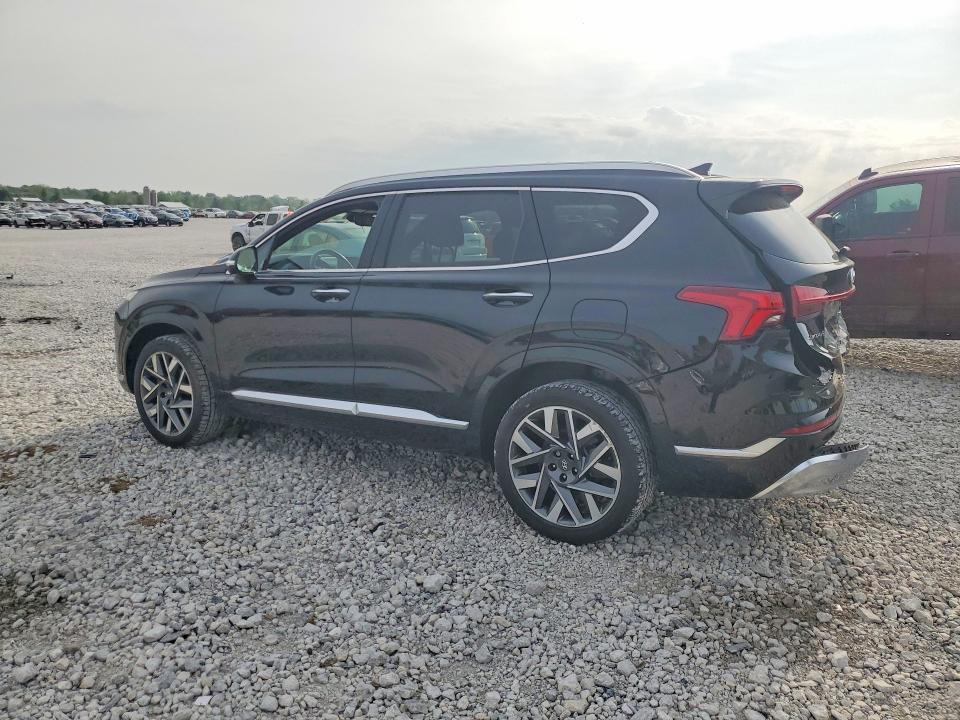 2022 Hyundai Santa fe VIN 5NMS5DAL9NH412127 COPART salvage auction — REAR END, Mi - Certificate Of Title, sold $7,400 on 2026-07-02 (photo 2)