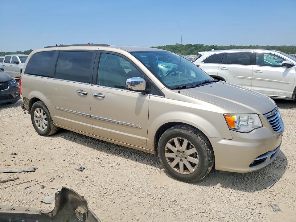 2012 Chrysler Voyager VIN 2C4RC1CGXCR411459 COPART salvage auction — REAR END, Ks - Cert Of Title-Salvage, sold $625 on 2026-07-02 (photo 4)