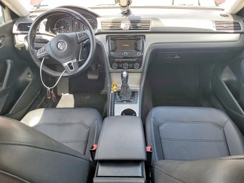 2014 Volkswagen Passat VIN 1VWBS7A3XEC066210 COPART salvage auction — REAR END, Id - Salvage Certificate Of Title, sold $1,200 on 2026-07-23 (photo 8)