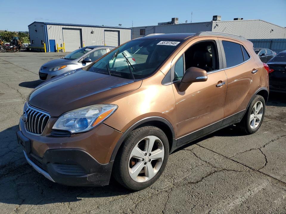 2016 Buick Encore VIN KL4CJESB7GB565490 COPART salvage auction — MINOR DENT/SCRATCHES, CA - SALVAGE CERTIFICATE, sold $725 on 2026-07-10 (photo 1)