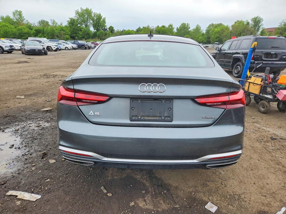 2023 Audi A5 VIN WAUFACF55PA040393 COPART salvage auction — FRONT END, Ct - Cert Of Title-Salvage, sold $3,750 on 2026-07-31 (photo 6)