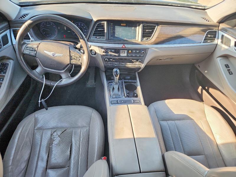 2015 Hyundai Genesis VIN KMHGN4JE0FU071763 COPART salvage auction — FRONT END, WI - CERTIFICATE OF TITLE, sold $2,700 on 2026-07-27 (photo 8)