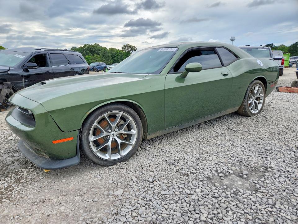 2021 Dodge Challenger VIN 2C3CDZJG4MH649937 COPART salvage auction — BIOHAZARD/CHEMICAL, Ms - Cert Of Title-Salvaged, sold $250 on 2026-07-24 (photo 1)