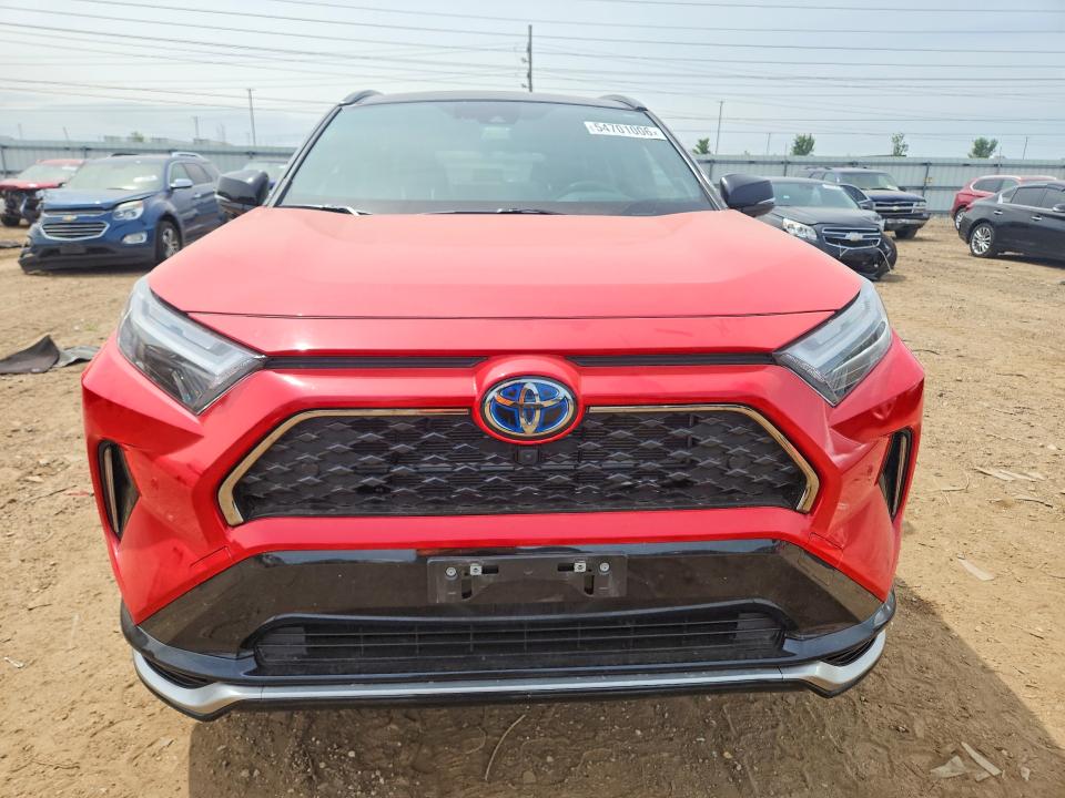 2024 Toyota Rav 4 VIN JTMFB3FV2RD183903 COPART salvage auction — REAR END, Il - Salvage Certificate, sold $20,200 on 2026-07-07 (photo 5)